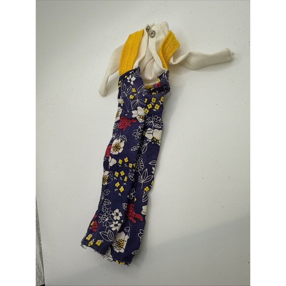 1973 Barbie Best Buy #8685 Turtles and Flowers JUMPSUIT Vibrant Colors - Picture 4 of 5
